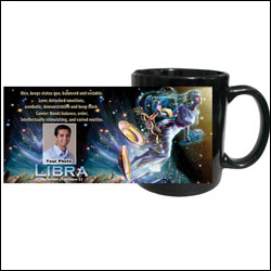"Personalised Zodiac Mug - Libra (Sep24 - Oct23) - Click here to View more details about this Product